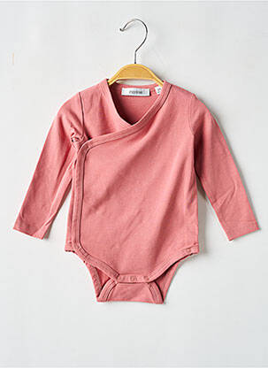 Body de lenjerie roz MARESE fată