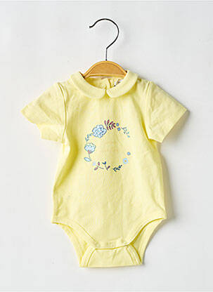 Body de lenjerie galben MARESE fată