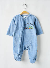 Pijama închidere presată albastru P'TIT BISOU băiat
