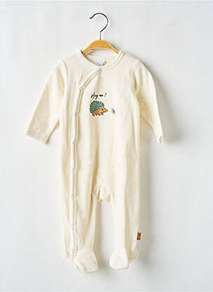 Pijama bej P'TIT BISOU băiat