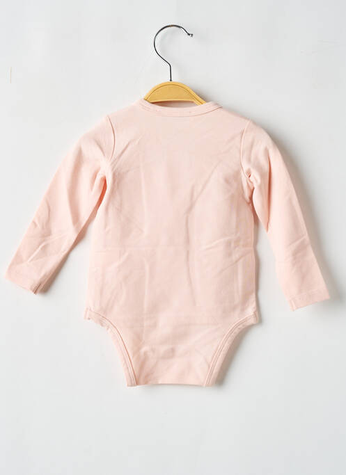 Body de lenjerie roz MARESE fată