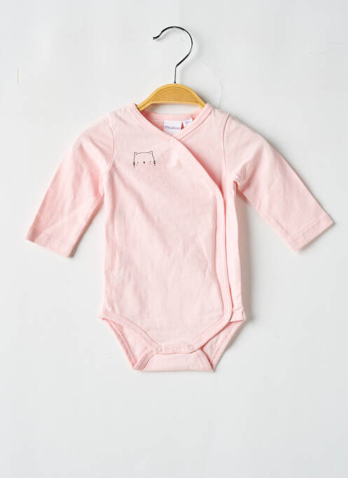 Body de lenjerie roz P'TIT BISOU fată