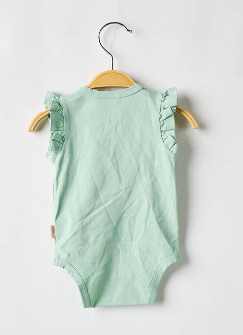 Body de lenjerie verde P'TIT BISOU fată