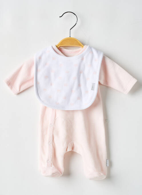 Pijama roz P'TIT BISOU fată