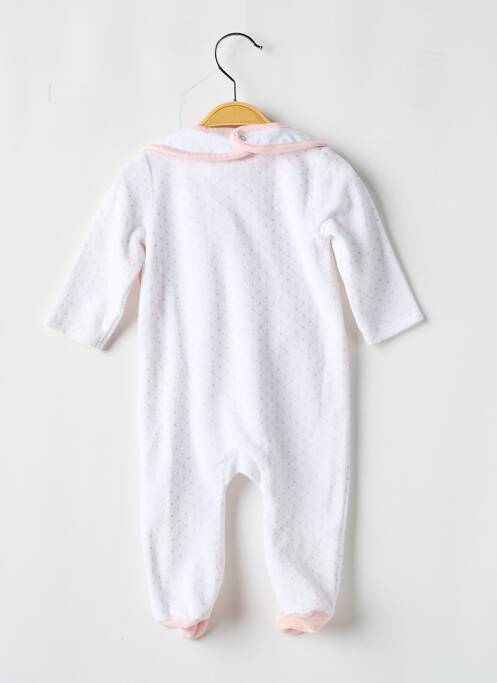 Pijama alb P'TIT BISOU fată