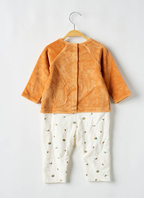 Salopetă-pantalon portocaliu P'TIT BISOU băiat