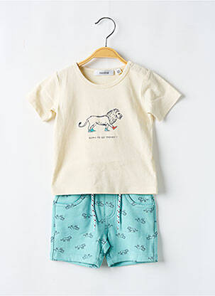 Set șort albastru MARESE băiat