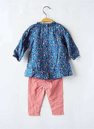 Set pantaloni mâneci lungi roz MARESE fată