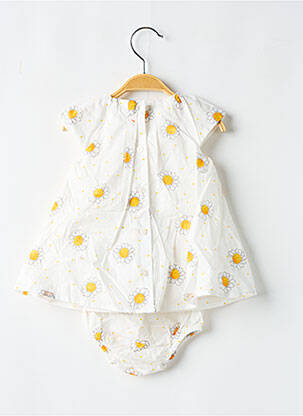 Set șort țesătură poplin galben P'TIT BISOU fată