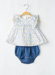 Set șort imprimeu flori albastru MARESE fille