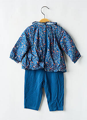 Salopetă-pantalon mâneci lungi mâneci lungi albastru MARESE fată
