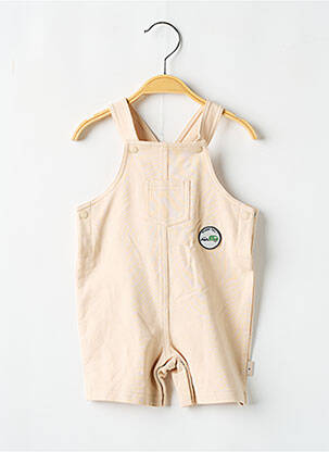 Salopetă scurtă bej P'TIT BISOU băiat