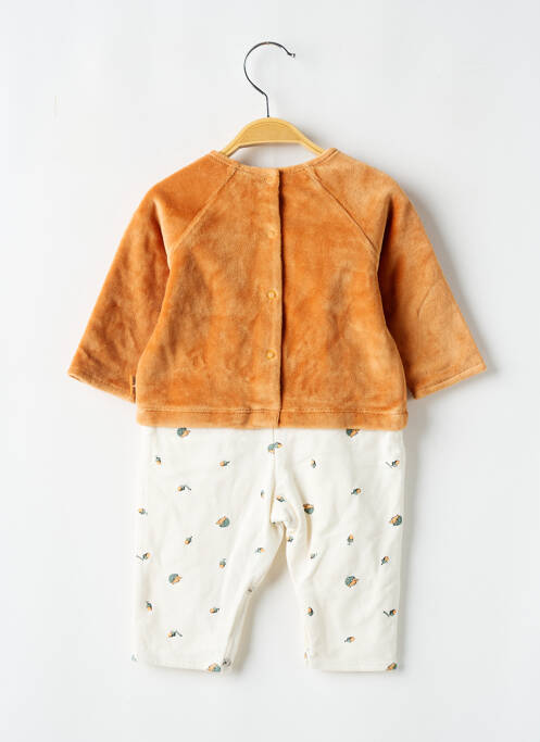 Salopetă-pantalon portocaliu P'TIT BISOU băiat