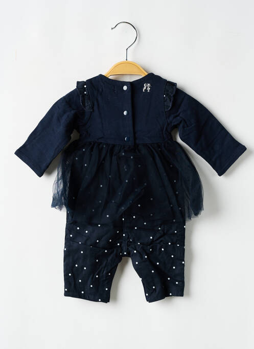 Salopetă-pantalon albastru NANO & NANETTE fată