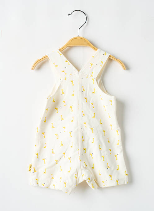 Salopetă scurtă galben P'TIT BISOU băiat