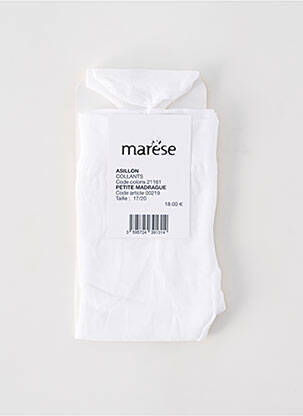 Colanți alb MARESE fată