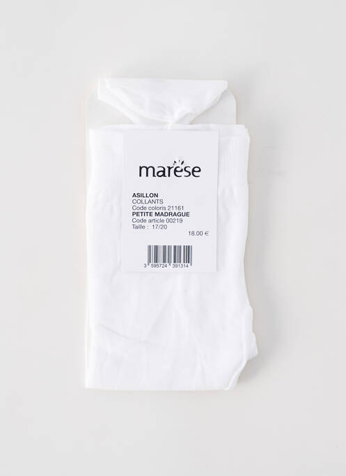 Colanți alb MARESE fată