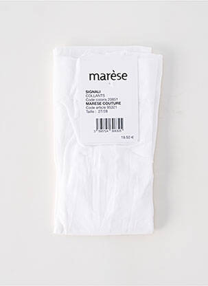 Colanți alb MARESE fată