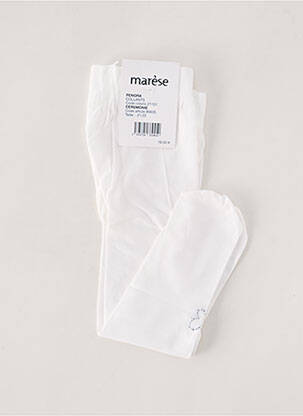 Colanți alb MARESE fată