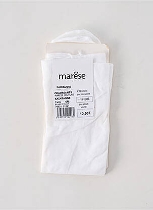 Colanți alb MARESE fată