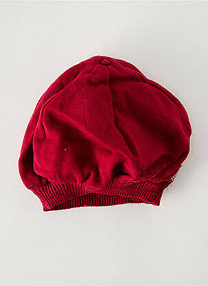 Căciulă roșu NANO & NANETTE fată