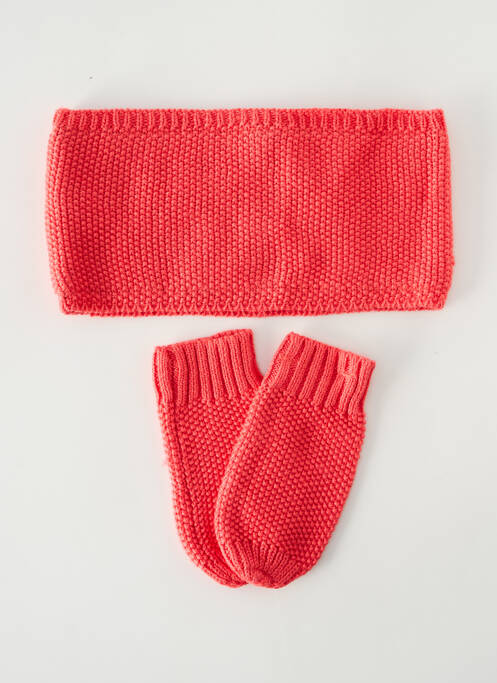 Guler / Eșarfă de gât roz MARESE fată