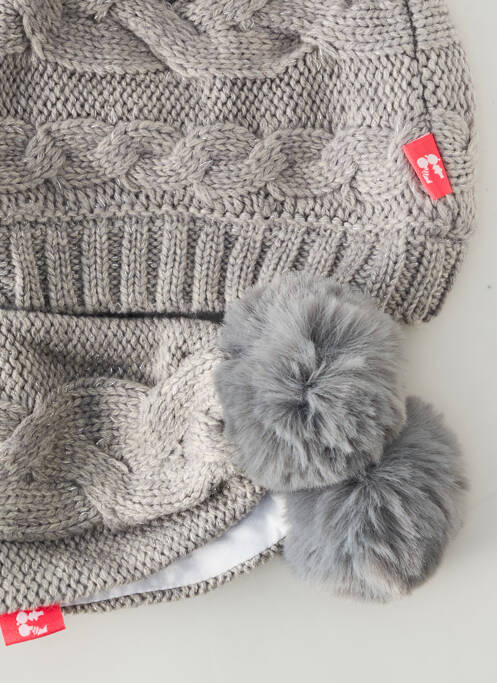 Căciulă gri NANO & NANETTE fată