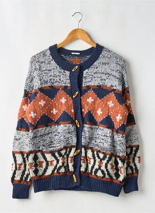 Vestă cu mâneci lungi albastru MOTHER femeie