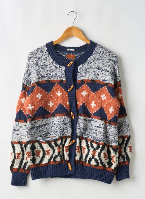 Vestă cu mâneci lungi albastru MOTHER femeie