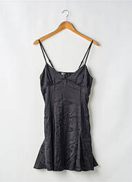 Rochie scurtă croială fluidă bretele subțiri negru JENNYFER femme