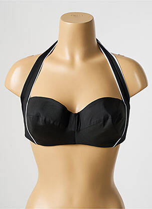Sutien de costum de baie top sutien modelat top sutien modelat negru NICOLE OLIVIER femeie