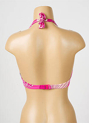 Sutien de costum de baie bretele elastice reglabile roz ROSA FAIA femeie