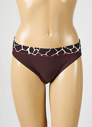 Chiloți de baie maro ROSA FAIA femeie