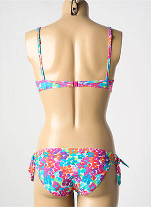 Costum de baie din două piese elasticitate top sutien modelat albastru ROSA FAIA femeie