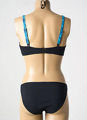 Costum de baie din două piese elasticitate top sutien modelat negru SUNFLAIR femeie