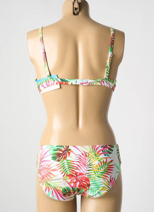 Costum de baie din două piese verde LIDEA femeie