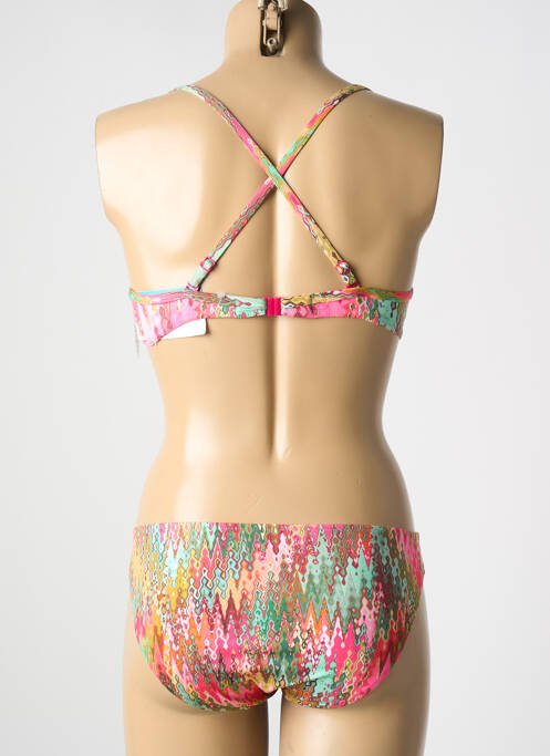 Costum de baie din două piese roz LIDEA femeie