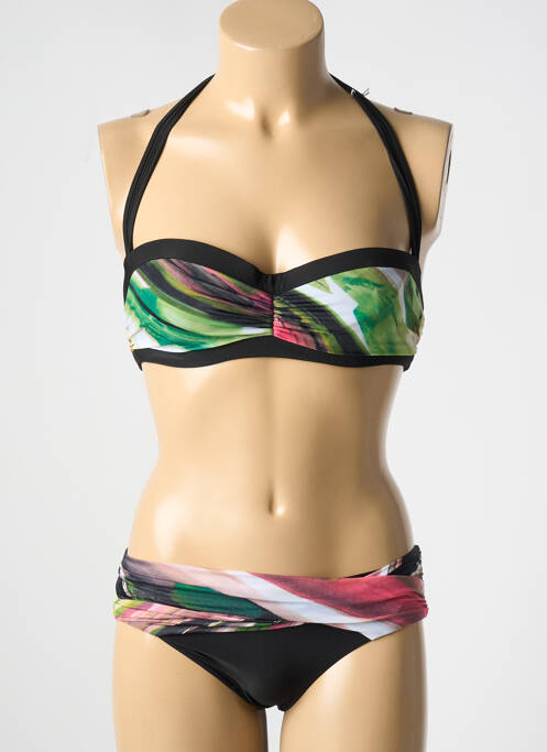 Costum de baie din două piese negru NICOLE OLIVIER femeie