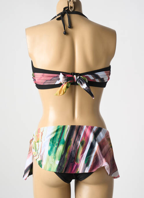 Costum de baie din două piese negru NICOLE OLIVIER femeie