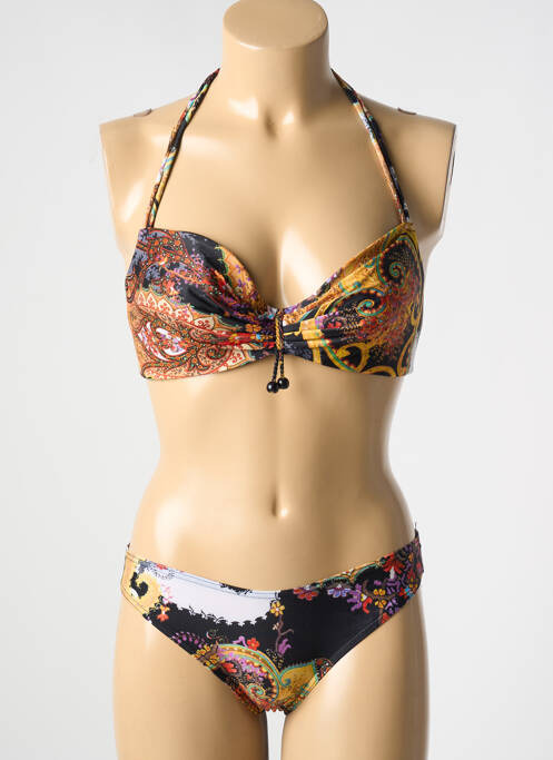 Costum de baie din două piese negru NICOLE OLIVIER femeie