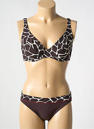 Costum de baie din două piese maro ROSA FAIA femeie