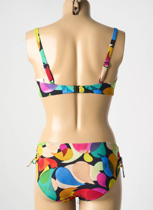 Costum de baie din două piese roșu RASUREL femeie