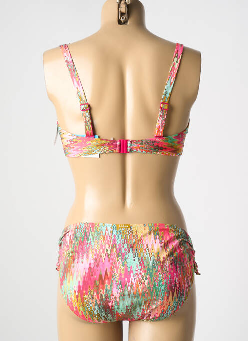 Costum de baie din două piese roz LIDEA femeie