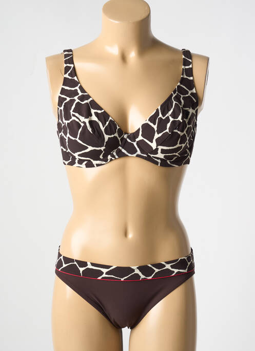 Costum de baie din două piese maro ROSA FAIA femeie