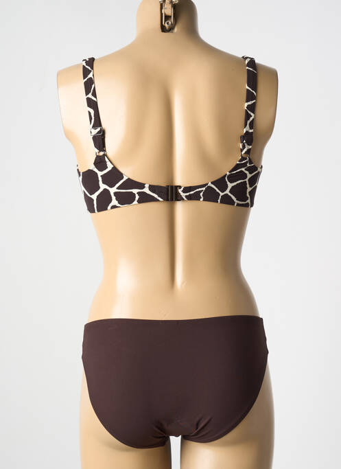 Costum de baie din două piese maro ROSA FAIA femeie