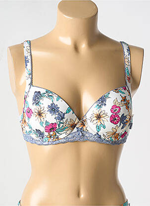 Sutien efect material satinat top sutien modelat alb ESPRIT femeie