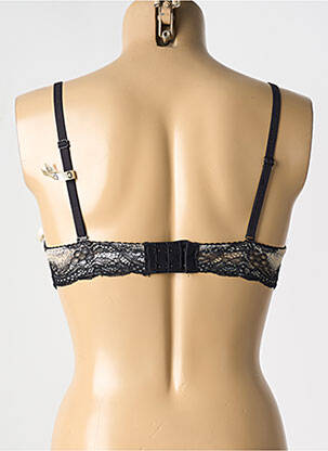 Sutien efect material satinat top sutien modelat negru TWIN-SET SIMONA BARBIERI femeie