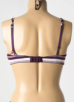 Sutien țesătură tulle sutien cupe întregi cu decolteu înalt violet ESPRIT femeie