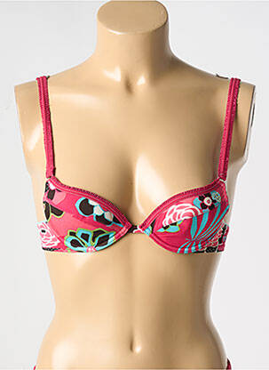 Sutien top sutien modelat top sutien modelat roșu BANANA MOON femeie