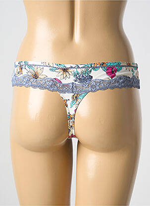 Tanga efect material satinat gri ESPRIT femeie